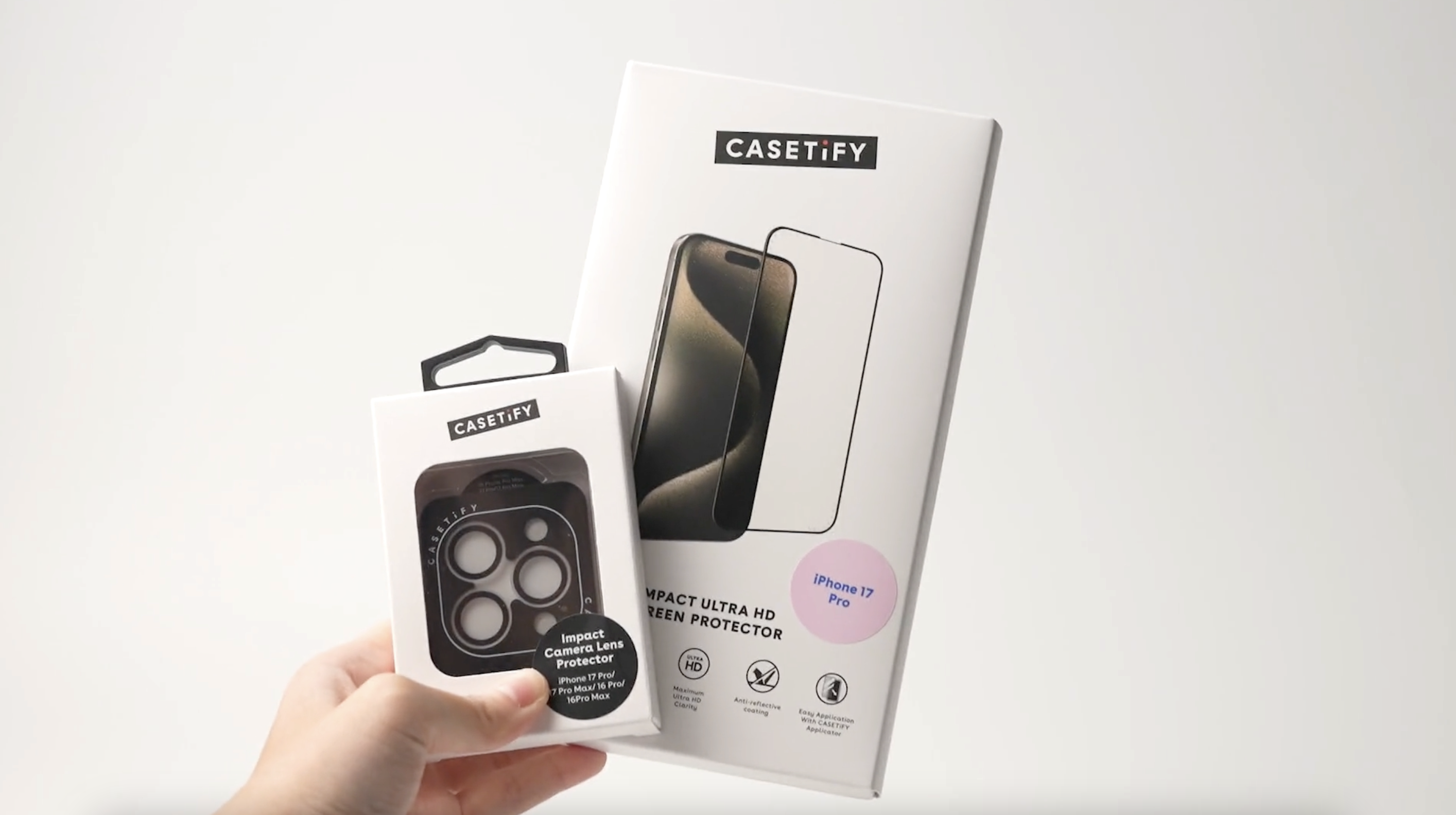 Amazon.com: CASETiFY Impact HD iPhone 17 Pro Max Screen Protector