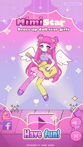Mimistar: Dress Up Star Pastel Doll avatar maker