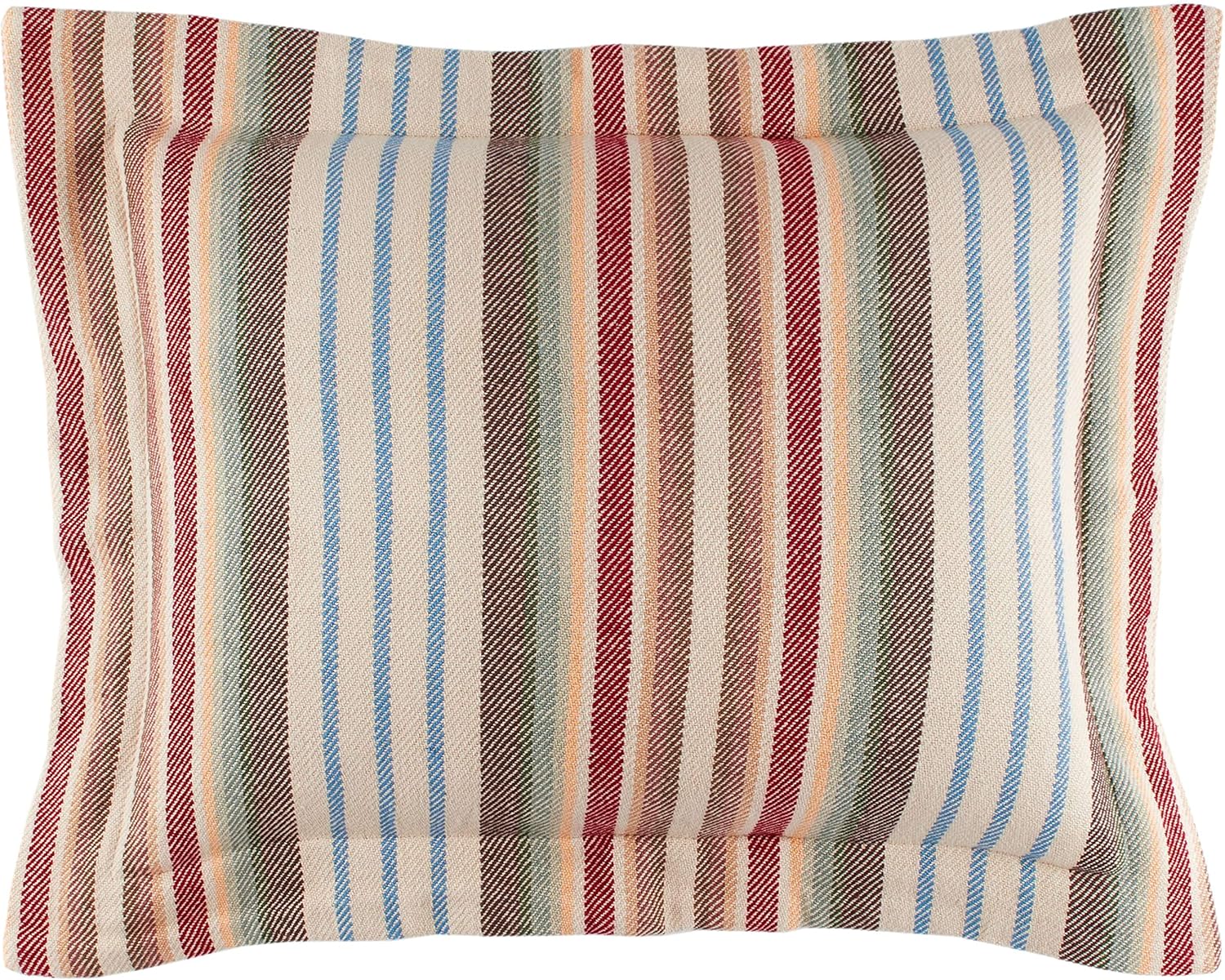 Pine Cone Hill Ranch Blanket Sham, Standard Size, Multi Stripe Pattern