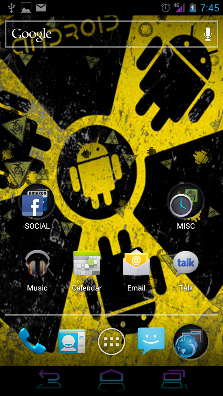 Live Wallpaper - Android Toxic - BIOHAZARD - App on the Amazon Appstore