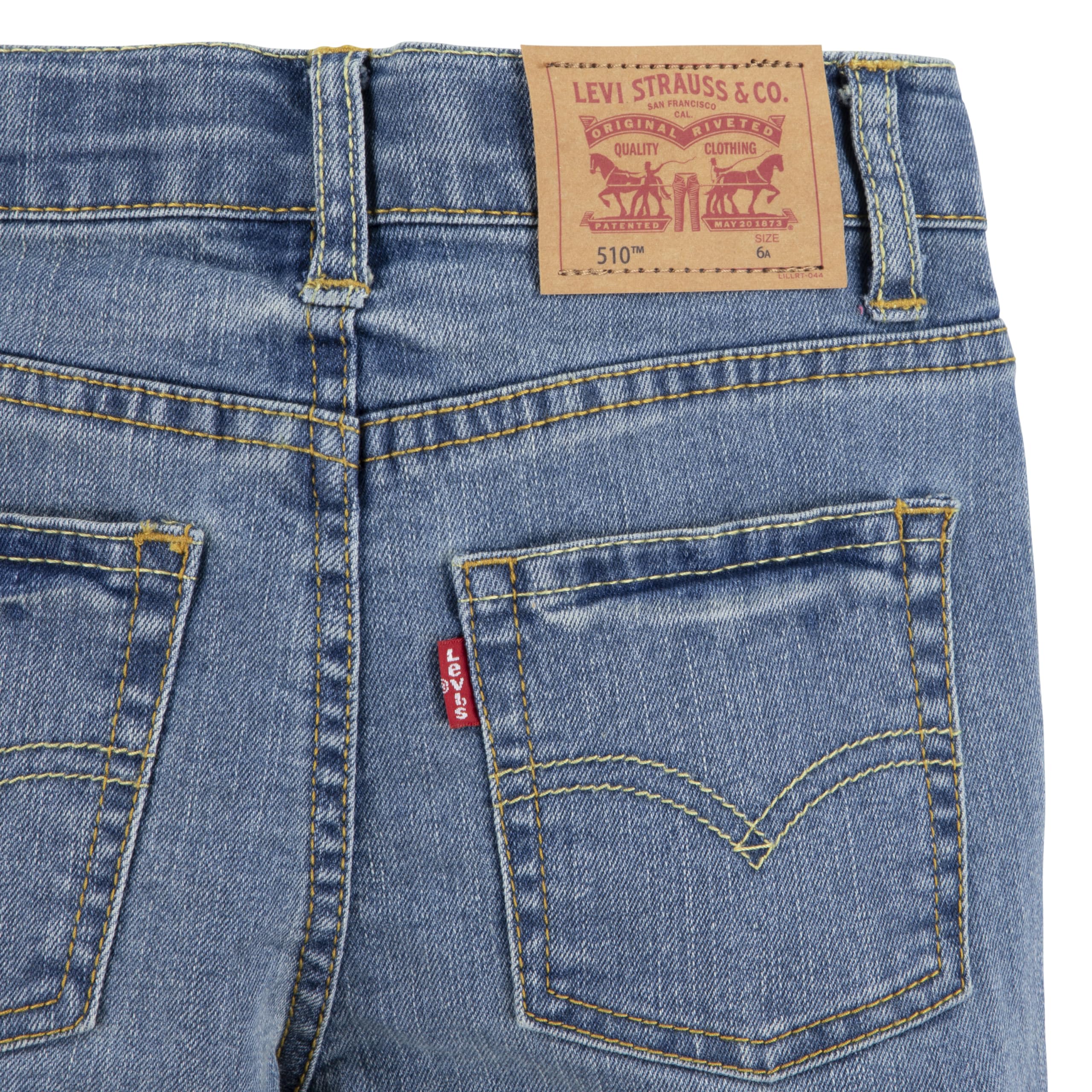 Levi's Boys' 510 Skinny Fit Performance Jeans Pantalones para niño