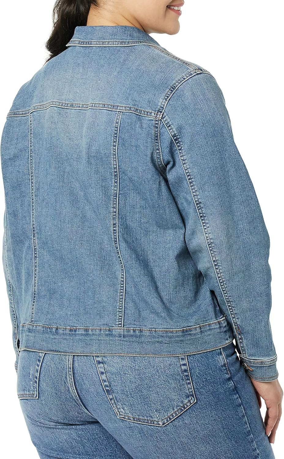Gloria Vanderbilt womens Amanda Jean Jacket Plus Size - Image 2