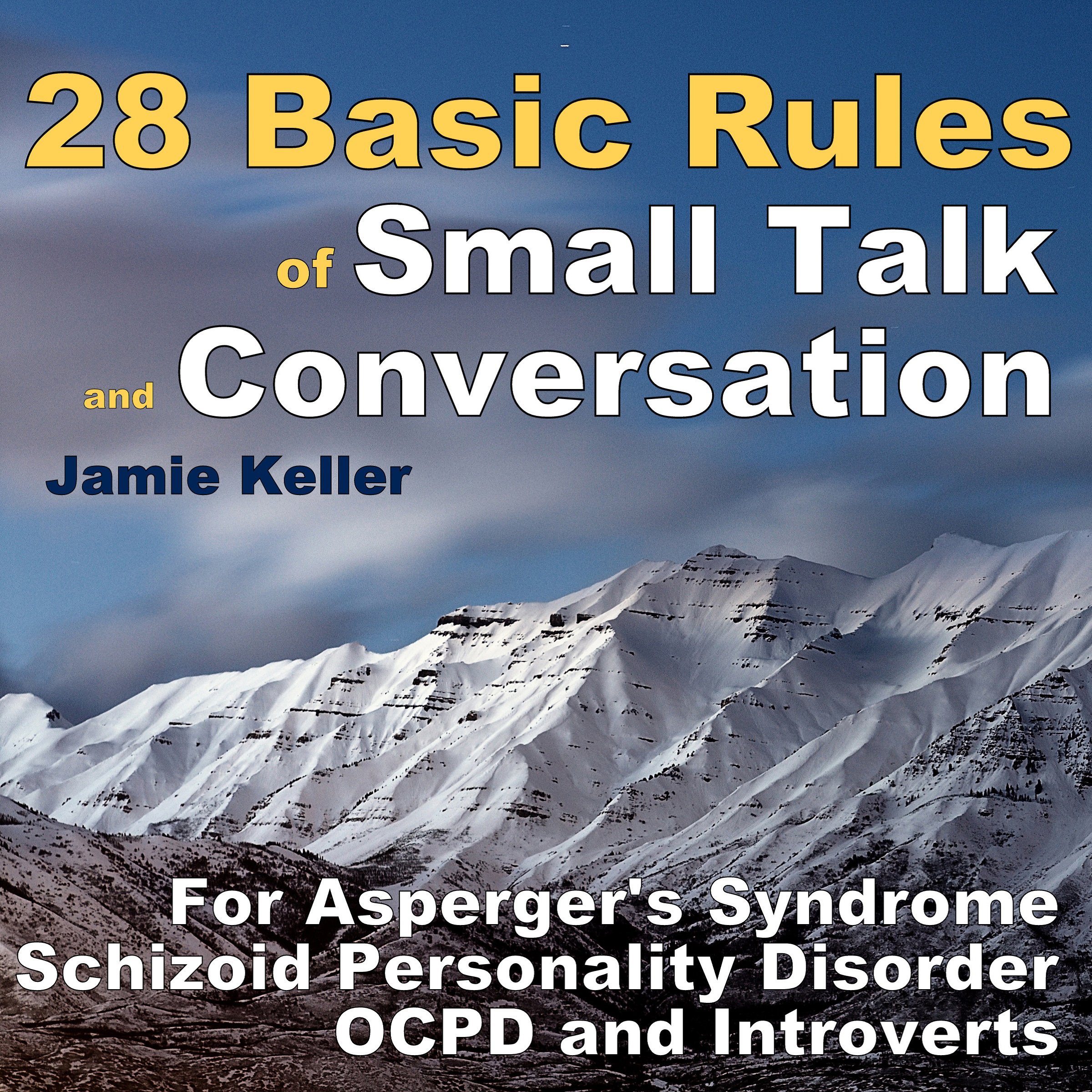 Cover art for 28 Basic Rules of Small Talk and Conversation: For Asperger's Syndrome, Schizoid Personality Disorder, OCPD, and Introverts