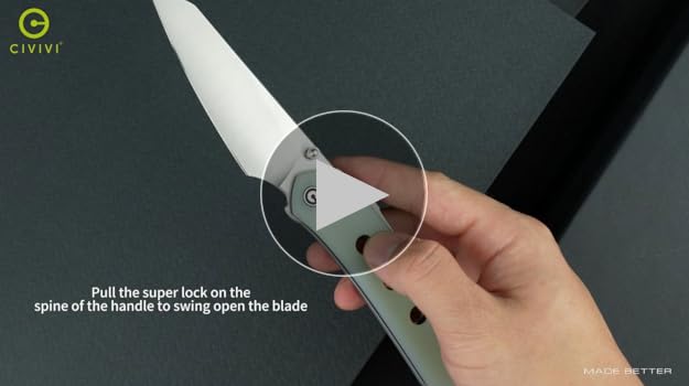 Amazon.com: CIVIVI Vision FG Pocket Knife for EDC, Superlock