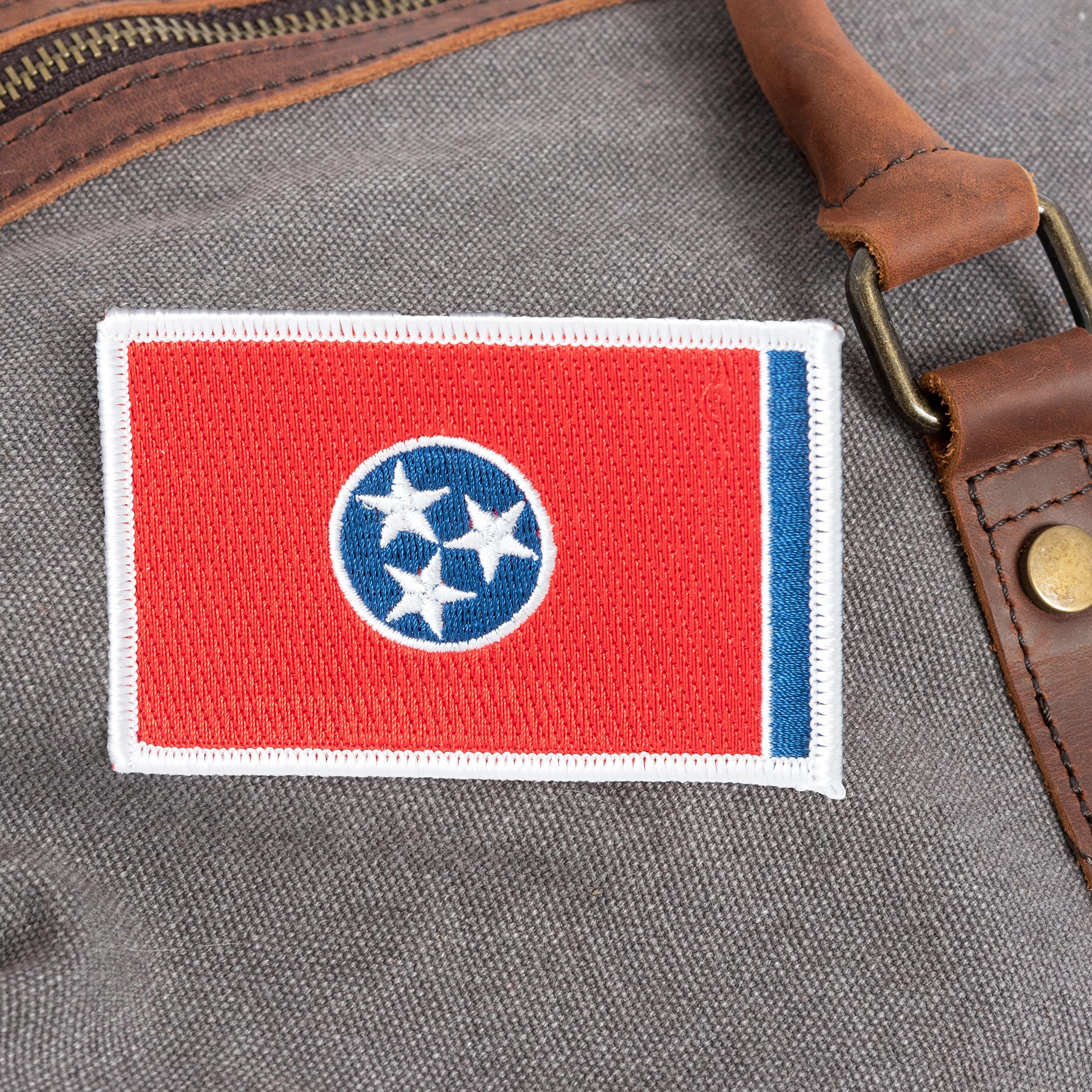 Parche Bordado De La Bandera De República Dominicana, Gancho De Bucle Para Coser En El Hombro