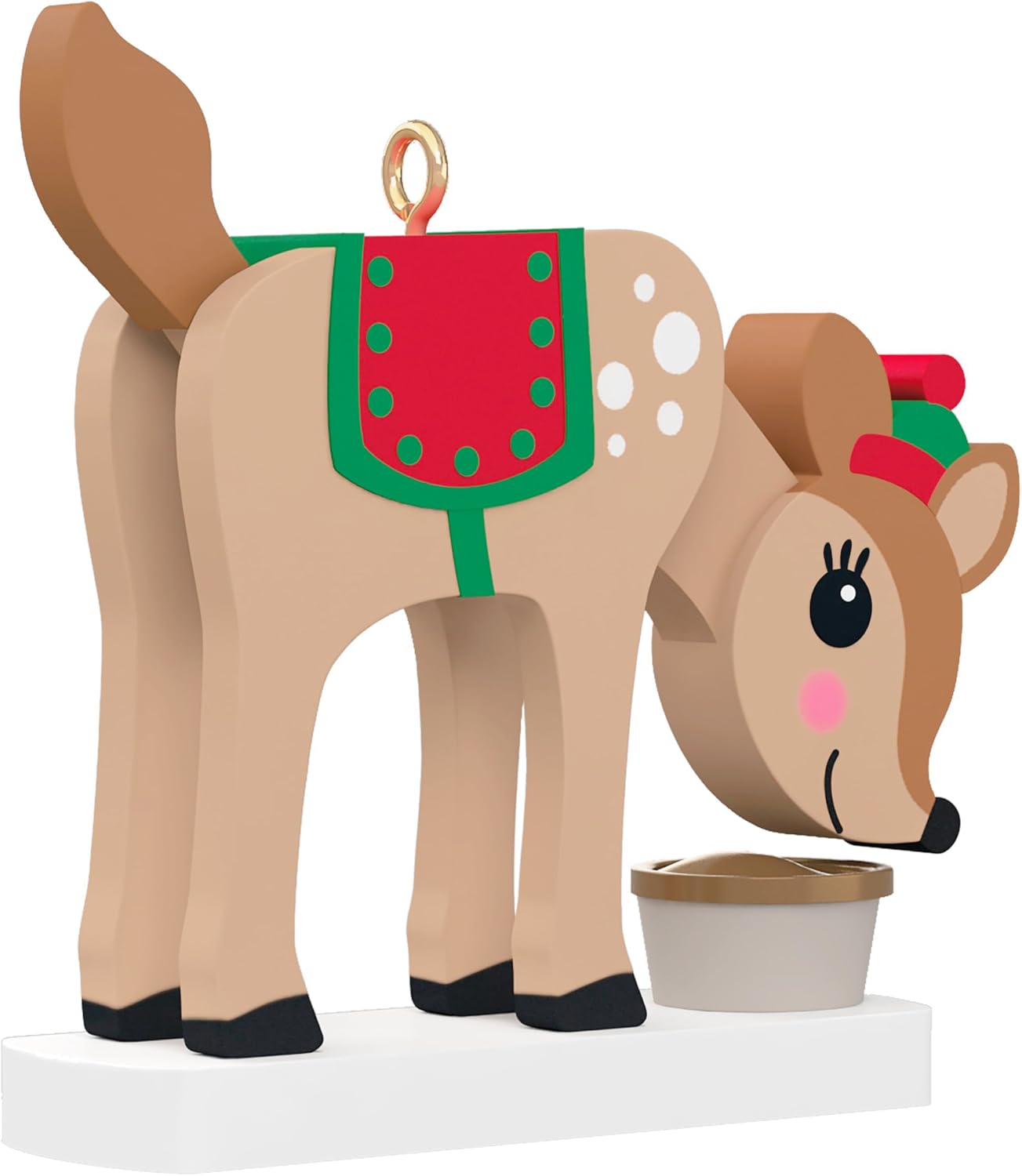 Hallmark Keepsake 1.33" Mini Christmas Ornament 2024, Season's Snackings, Food Gifts