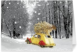 Christmas Cards, Holiday Cards "One Holiday Lane" by One Jade Lane - Delivering warmth