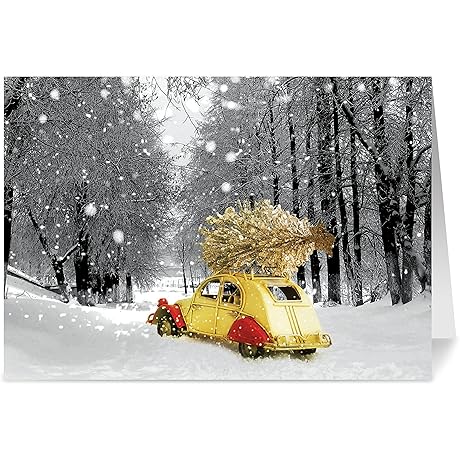 Christmas Cards, Holiday Cards "One Holiday Lane" by One Jade Lane - Delivering warmth