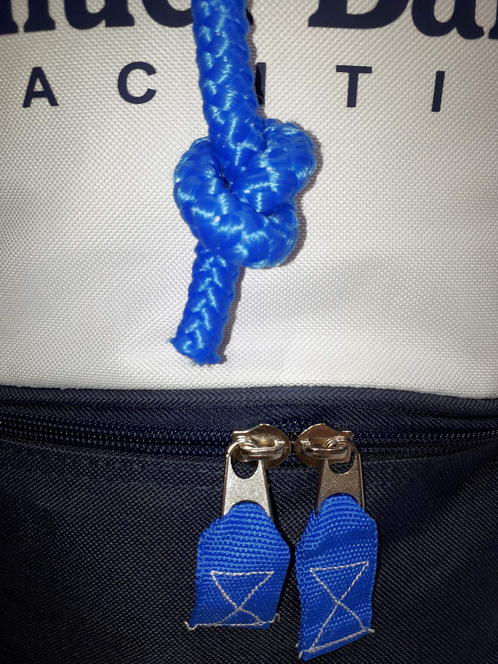 Sacca Marinaio Portofino con doppio-fondo e spallacci per uso a zaino (Caribbean Azure)