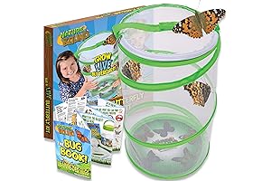 Nature Bound Butterfly Growing Kit: Captivating Caterpillar to Butterfly Metamorphosis for Young Explorers