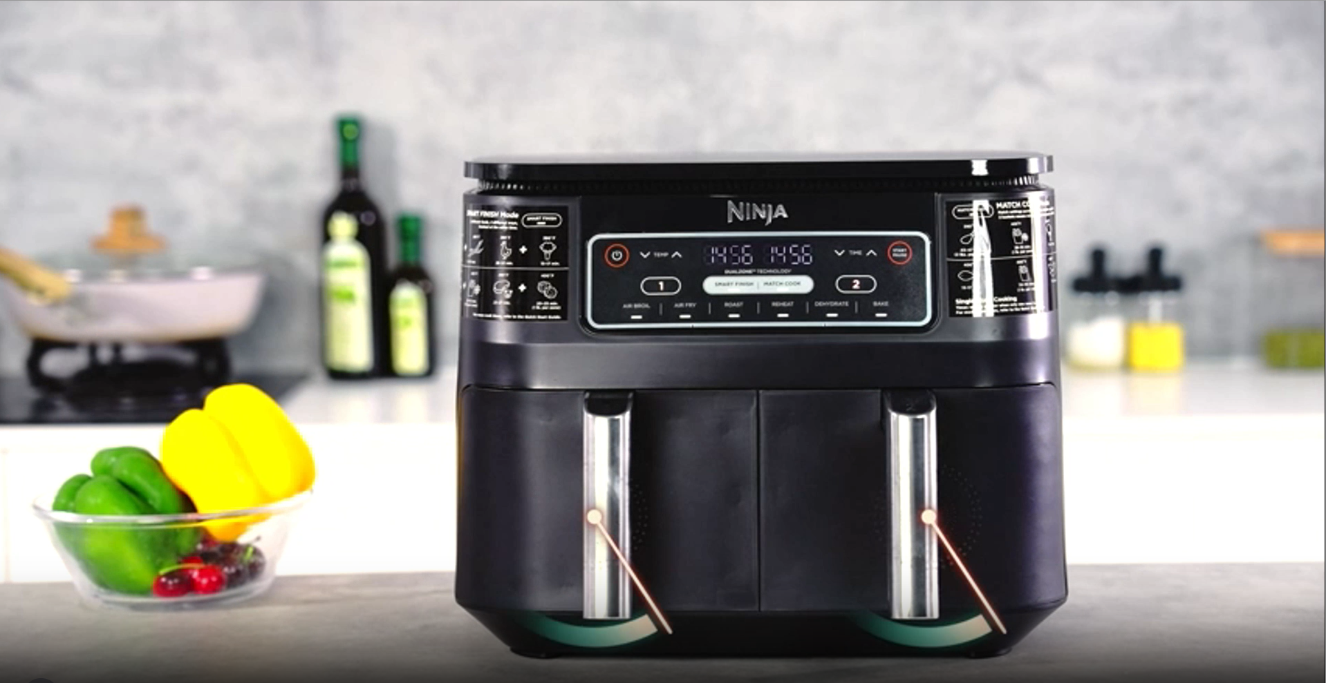 Set Accessori Per Friggitrice Ad Aria - Stampini In Silicone, Griglie, Spiedini - Compatibile Con Ninja AF300EU, AF400EU, Tower - Foto 10