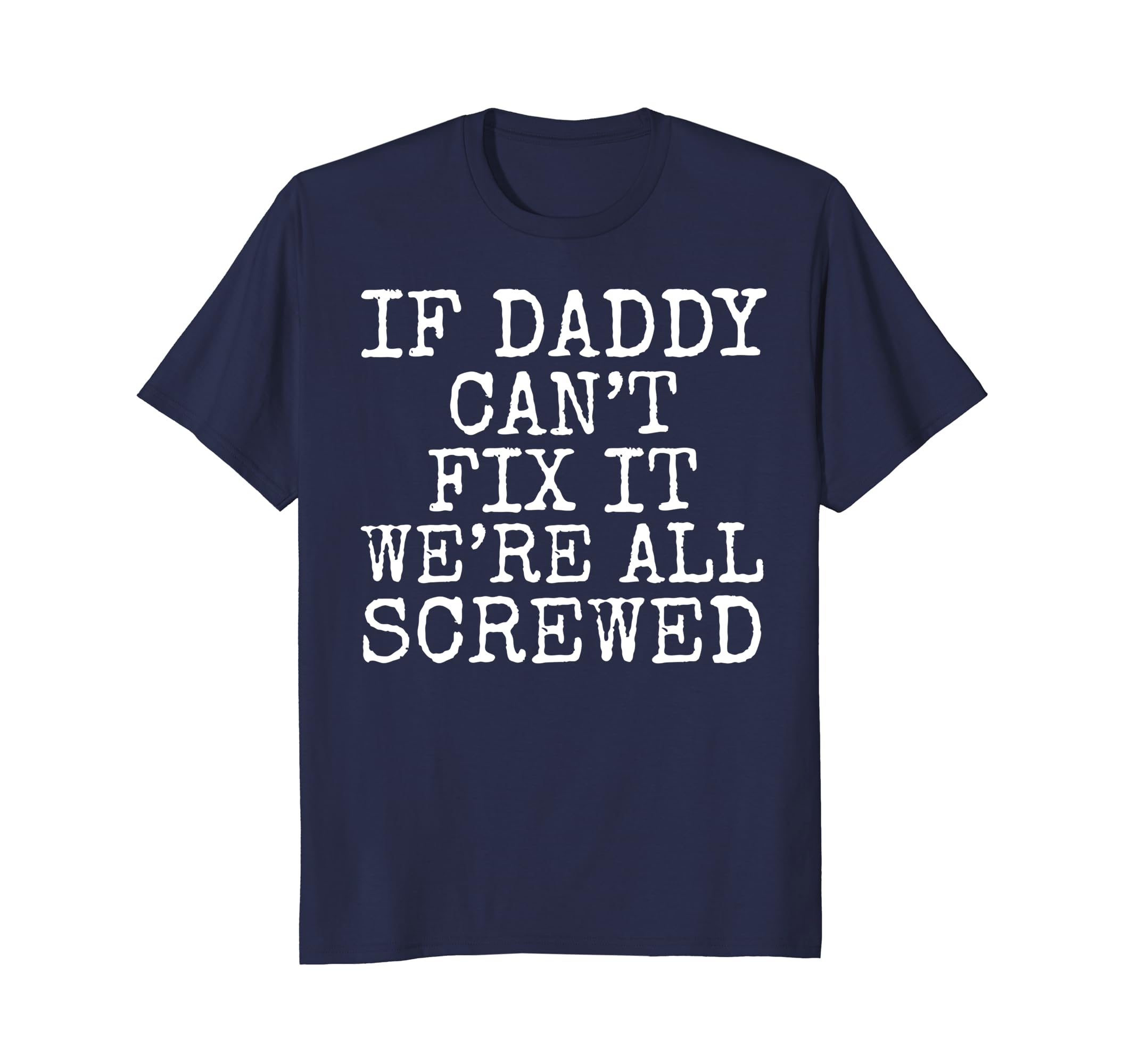 Funny Father's Day Gift Shirt Handy Dad Fixes Everything Tee-anz