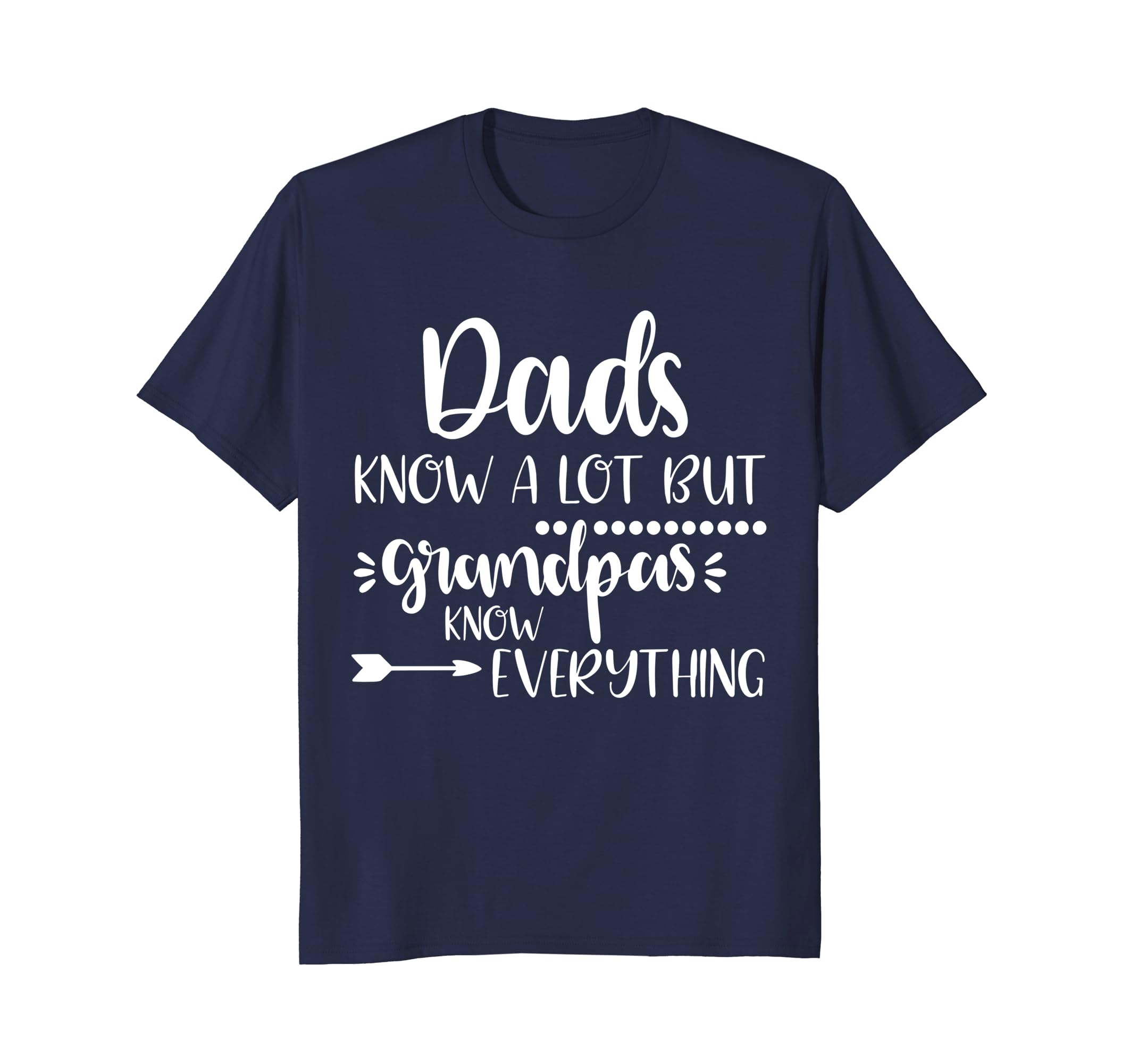 Dads Know A Lot But Grandpas Know Everything Kid Youth Shirt-anz