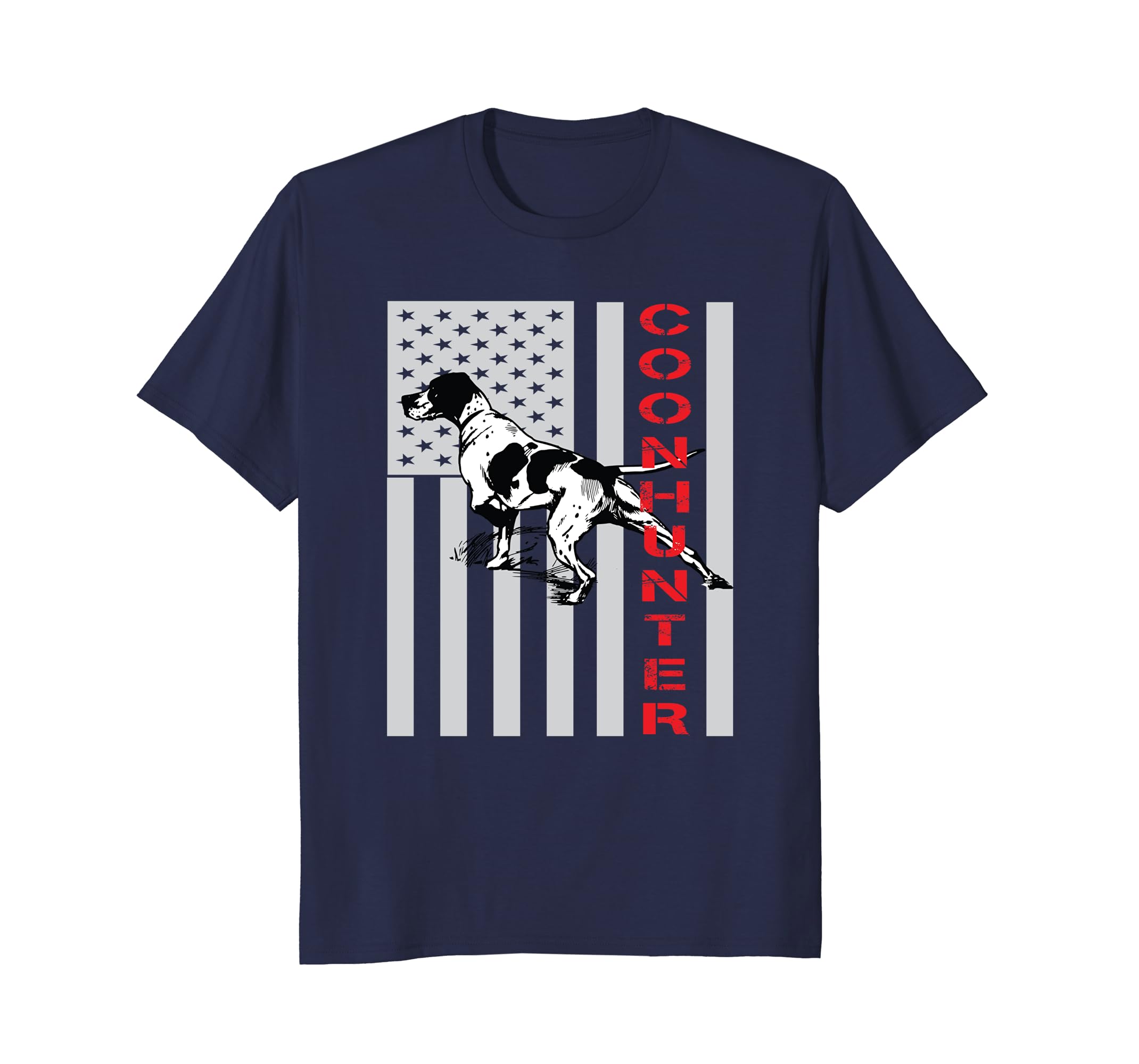 American Flag Coon Hunting T-Shirt-AZP – anzpets