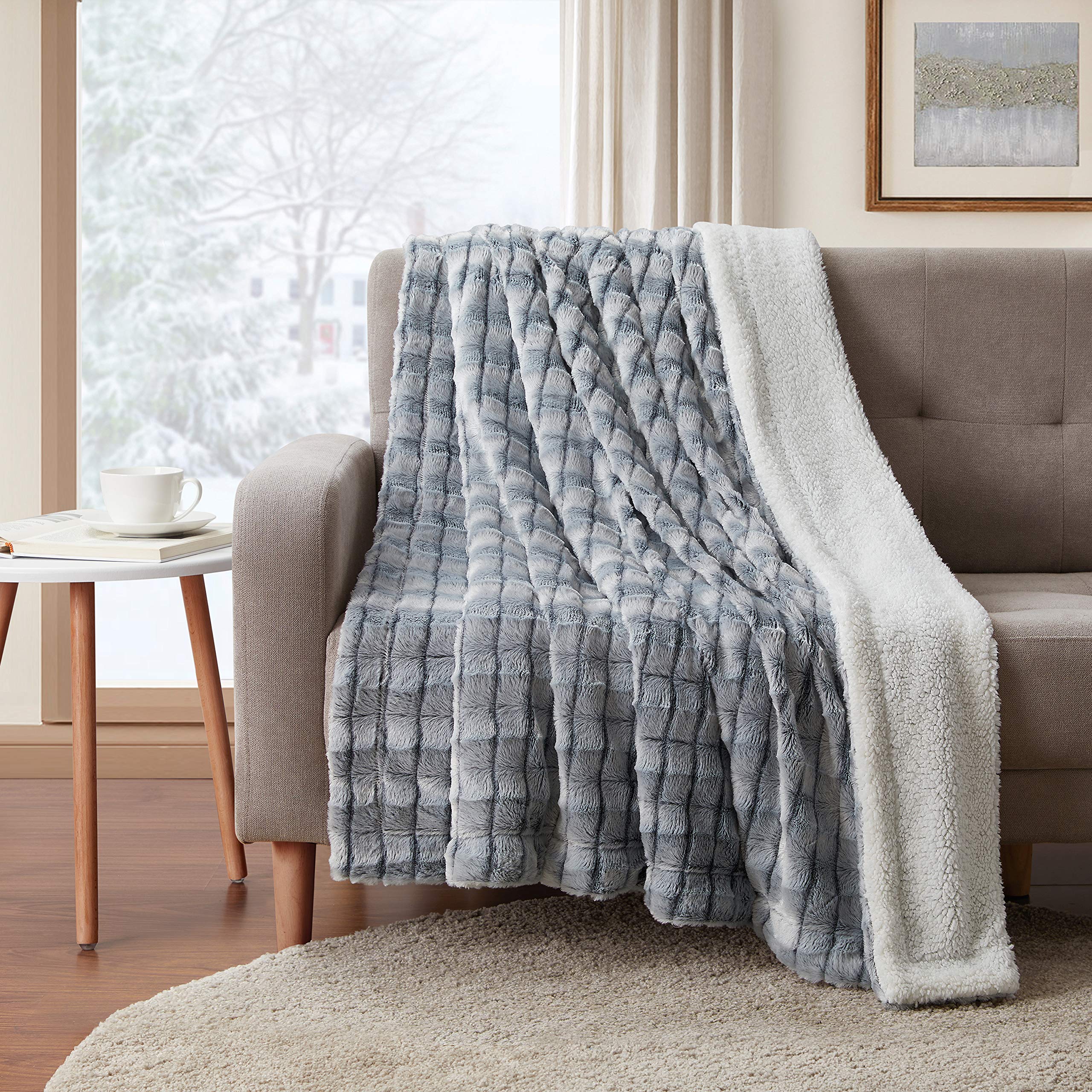 VCNY HomeJessica Throws, 50" x 70", Black