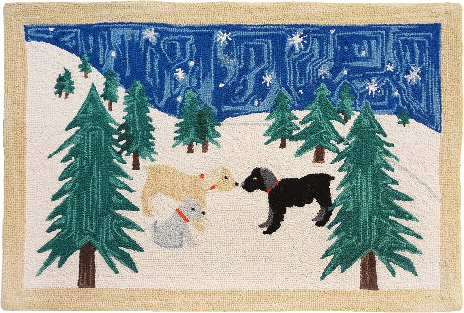 Handmade 100 Wool Winter Evening