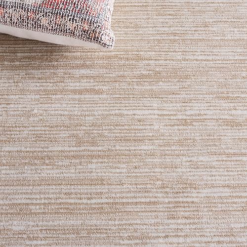Miniatura 6 de SAFAVIEH Vision Collection VSN606F- Tapete de 3 pies x 5 pies, crema, moderno, ombré, no desprende pelo, fácil cuidado, para zonas de alto tráfico,