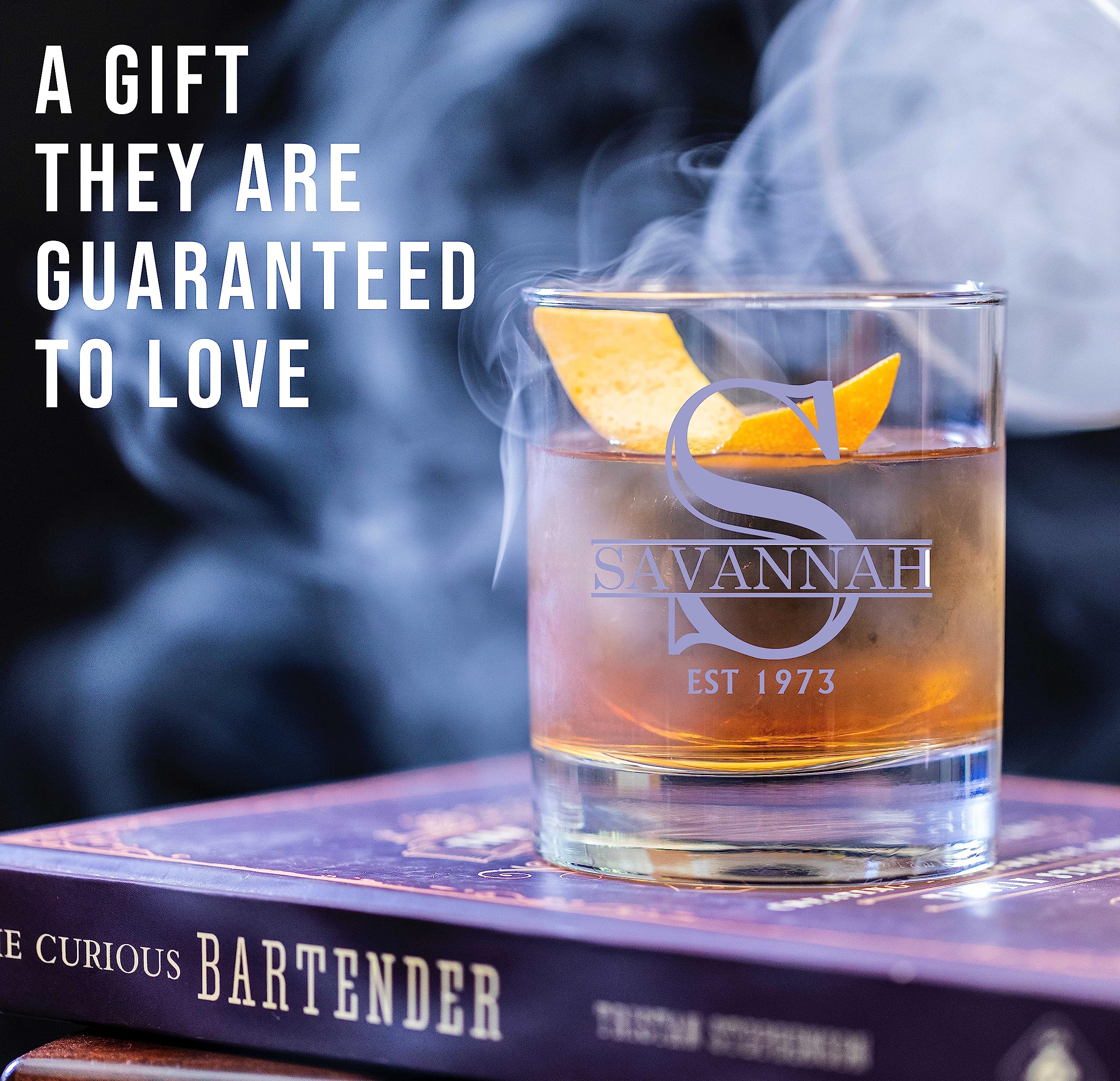 Blanton's Glencairn Etched Crystal Glass Set