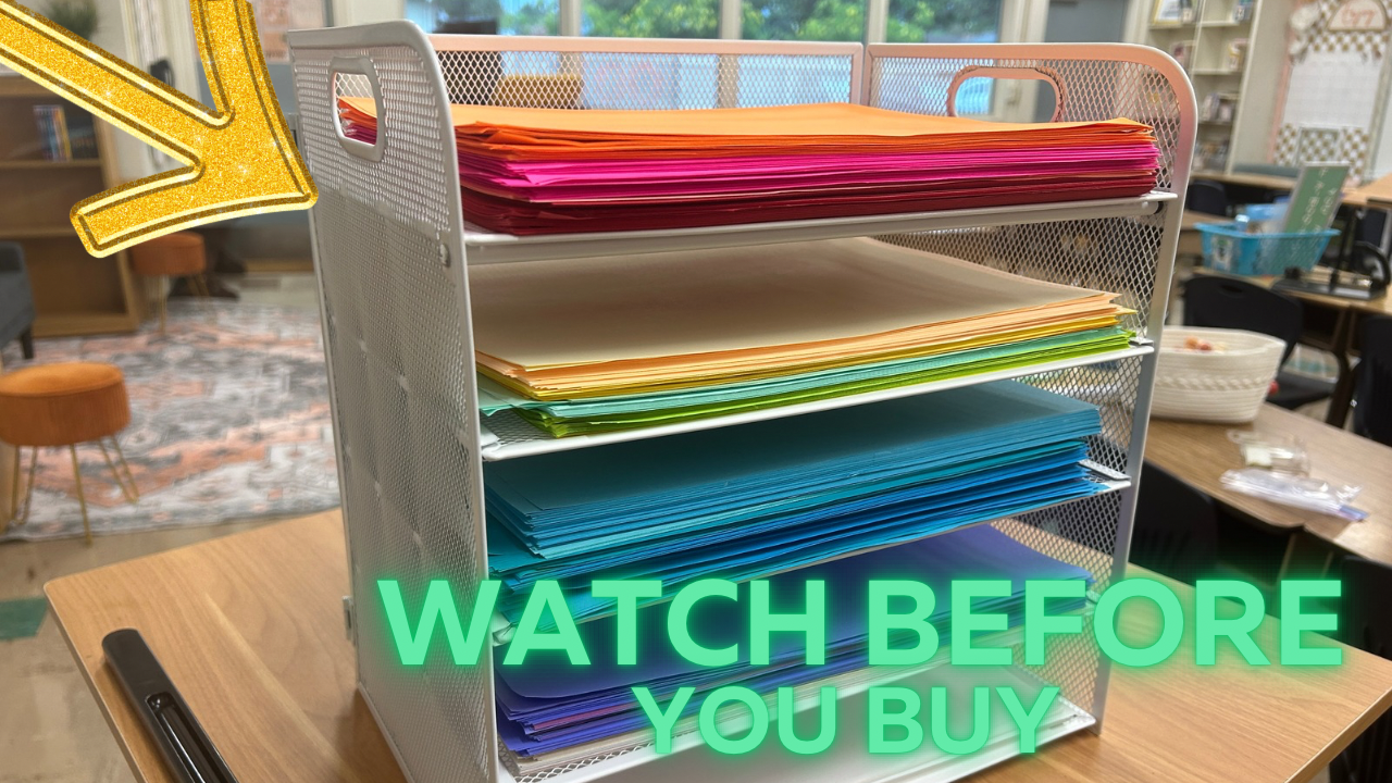How to Use Super Easy Paper Organizer 
