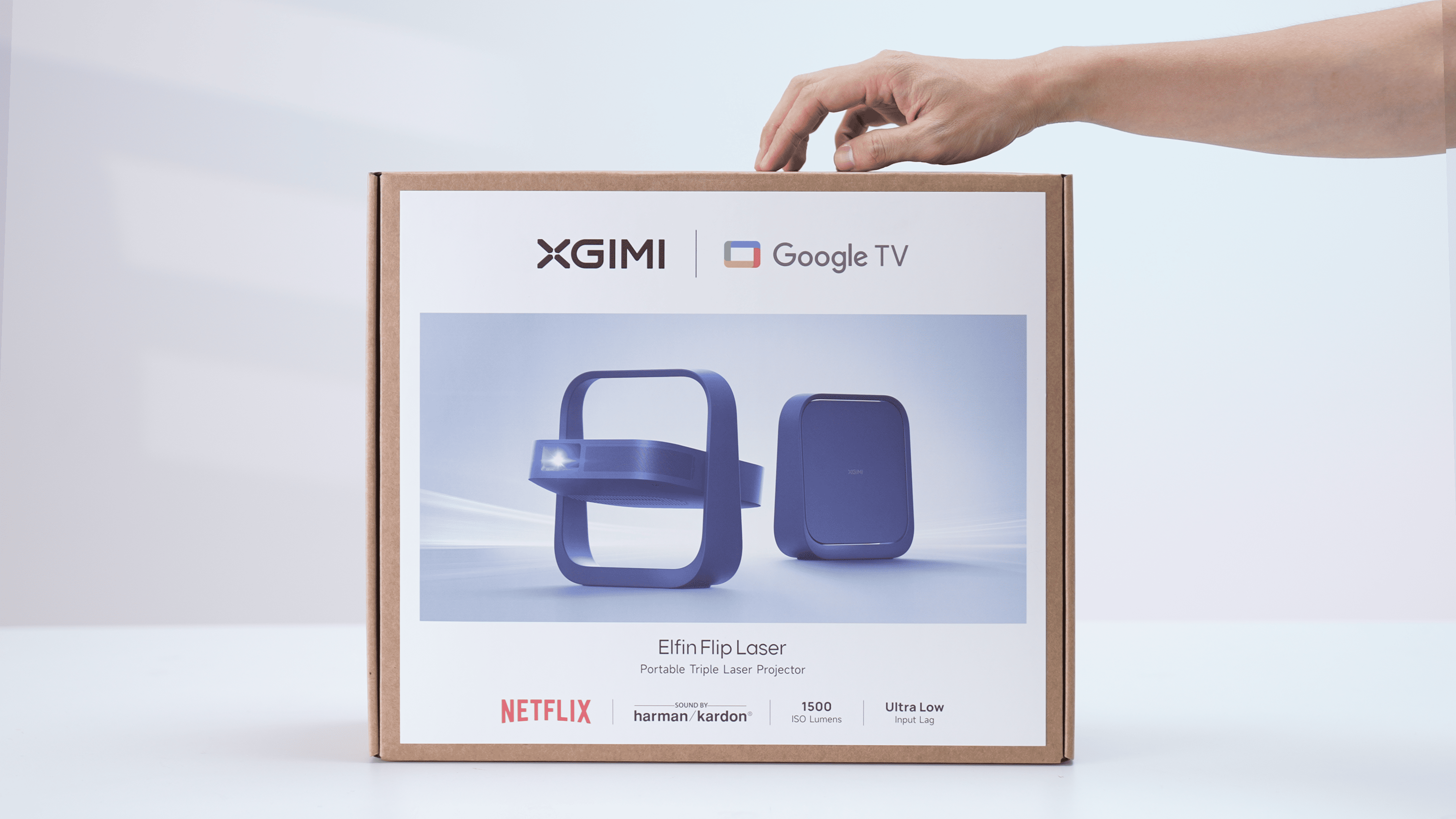 Amazon.com: XGIMI Elfin Flip Laser 1080P Portable Projector