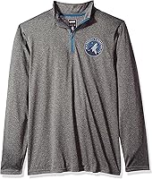 Vista 31 de Ultra Game Mens NBA Official Quarter Zip Long Sleeve Pullover T-Shirt Color del