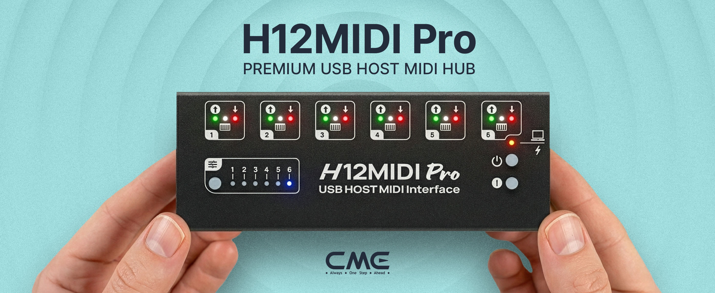 CME H12MIDI Pro – Premium USB Host MIDI Interface with Router