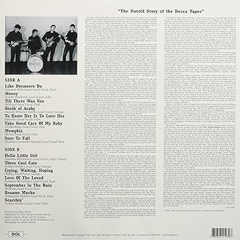 Amazon.co.jp: Decca Tapes [12 inch Analog]: ミュージック