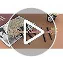 Jstincal Keyboard Brush Kit - Small Nylon Anti-Static Cleaning Tool For