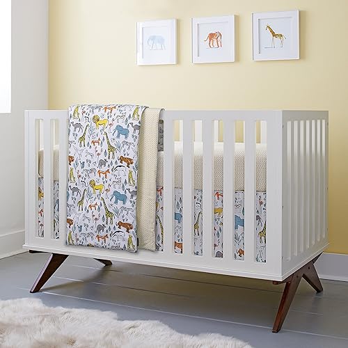 Miniatura 3 de Dwell Studio Boheme pavo realedredón estampado floral, melocotónorogris