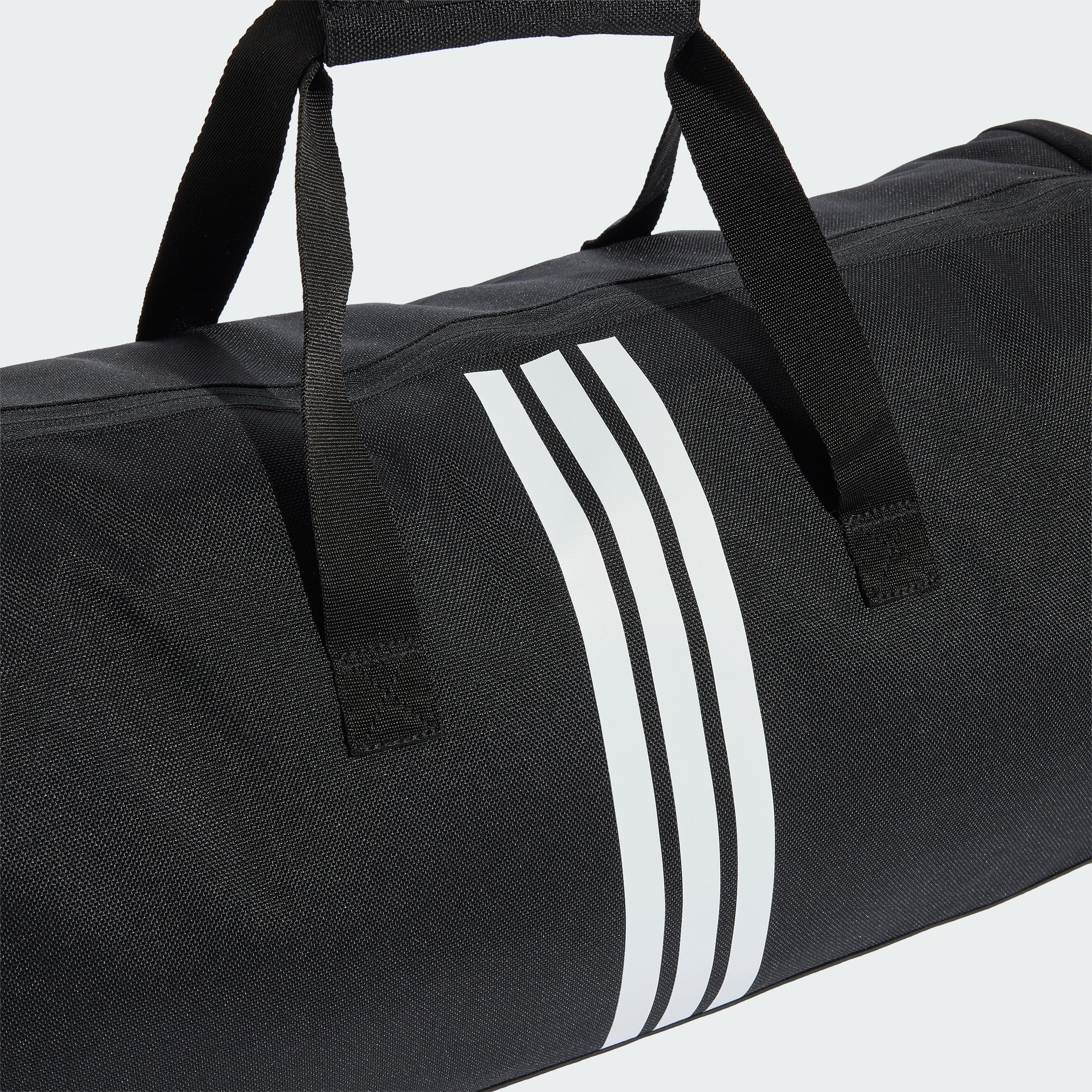 adidas Unisex 3 Stripes Weekender Duffel Bag Medium Duffel_Bag, Black, One Size