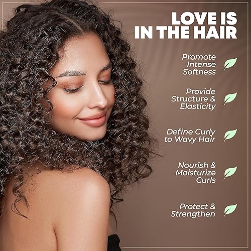 Miniatura 4 de Champú natural para cabello rizado con capuacu y nueces de Tiendaia para mujeres y hombres, champú suave y definido para cabello rizado, champú sin