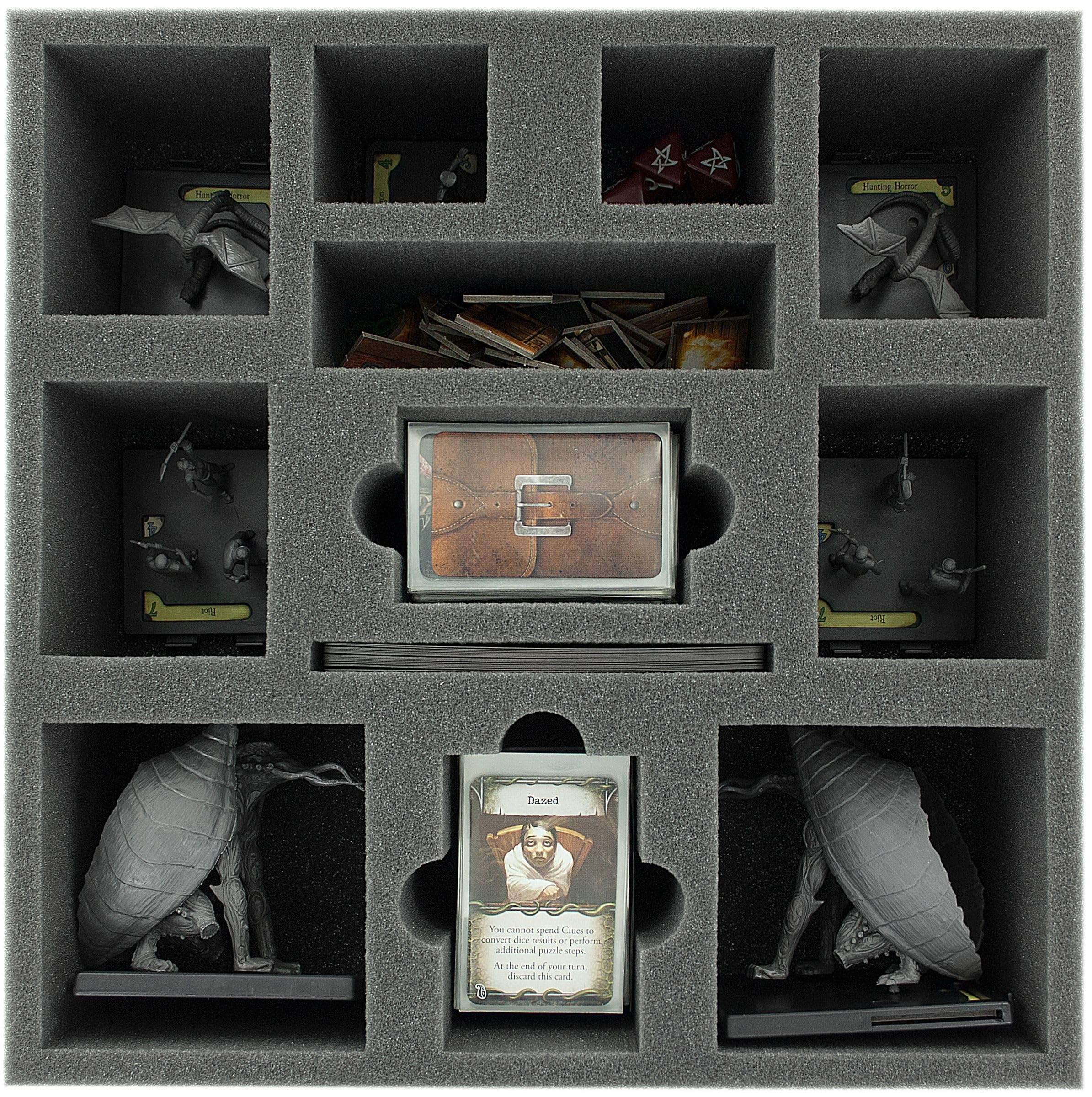 Feldherr Lagerbox LBBG250 Bundle kompatibel mit Villen des Wahnsinns 2. Edition - Grundspiel + 7 Erweiterungen