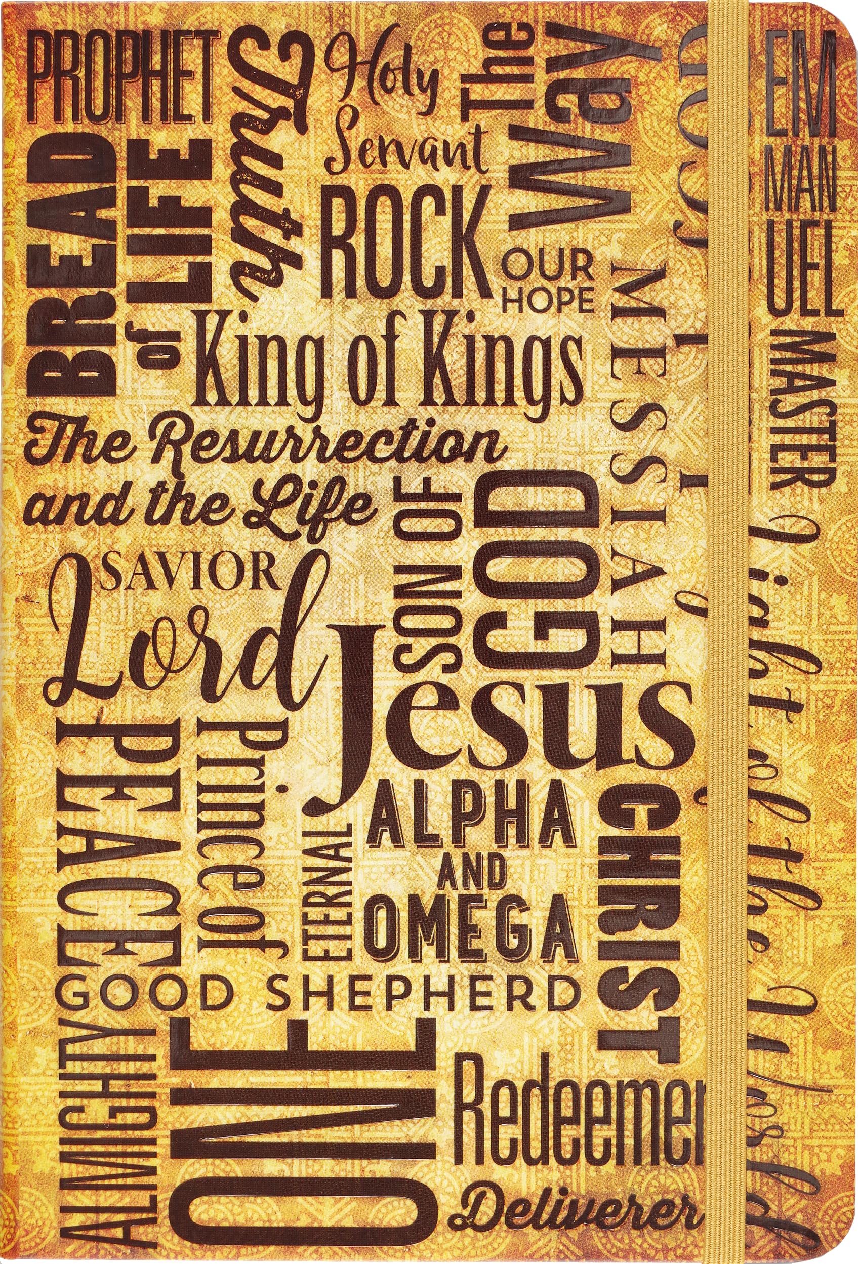 Names of Jesus Dot Matrix Notebook, A5 size