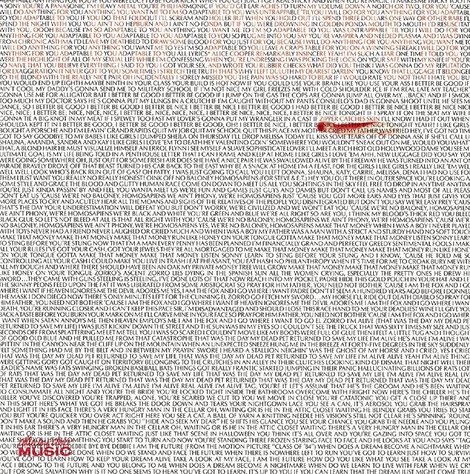 Zipper Catches Skin Cooper, Alice Amazon.ca Music