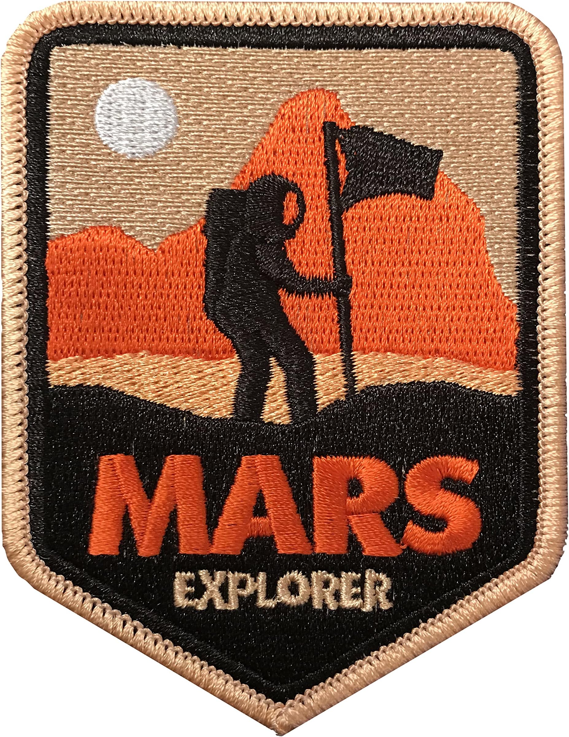 Space Patch - Mars Explorer Iron on Patch/NASA Patch