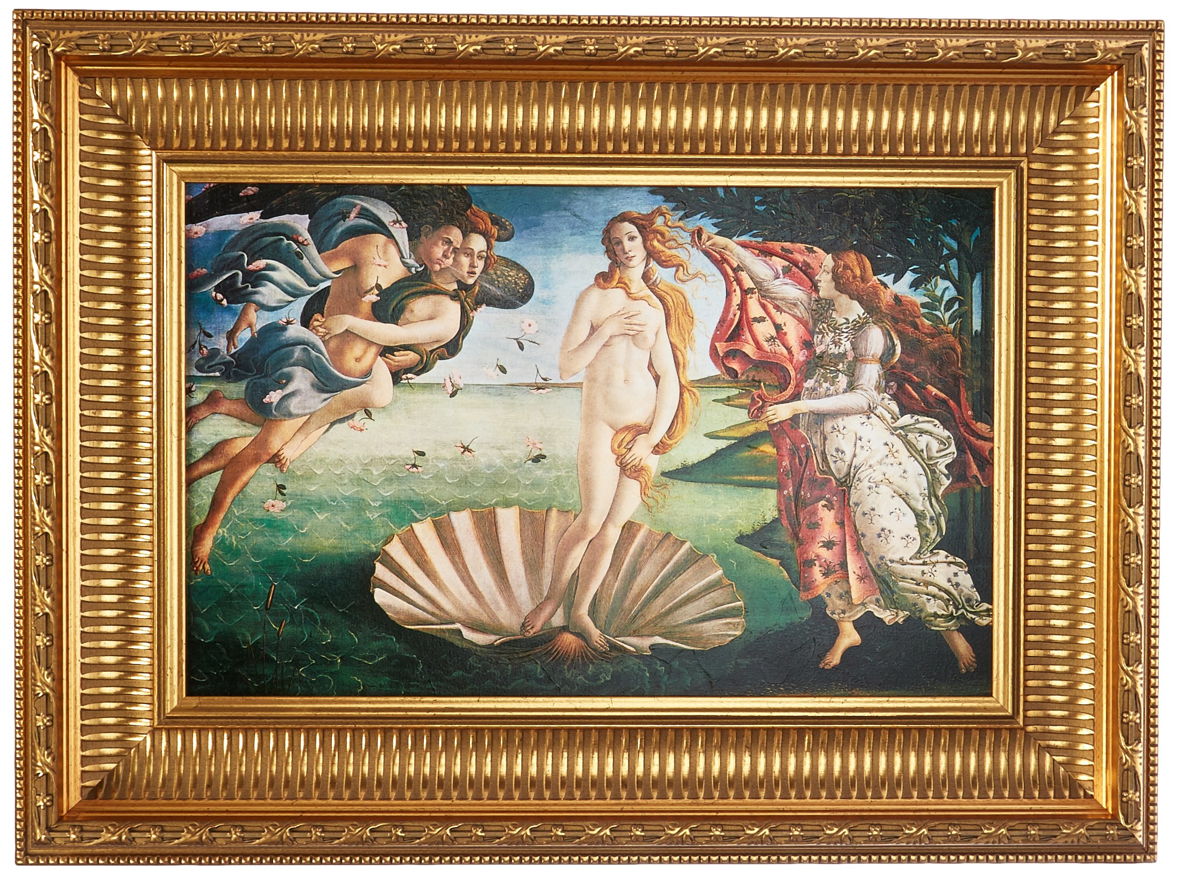 ◉ Birth of Venus ◉名画　47x63　複製画　アートワーク　額縁 Paint by numbers - Botticelli - The Birth of Venus – Figured'Art