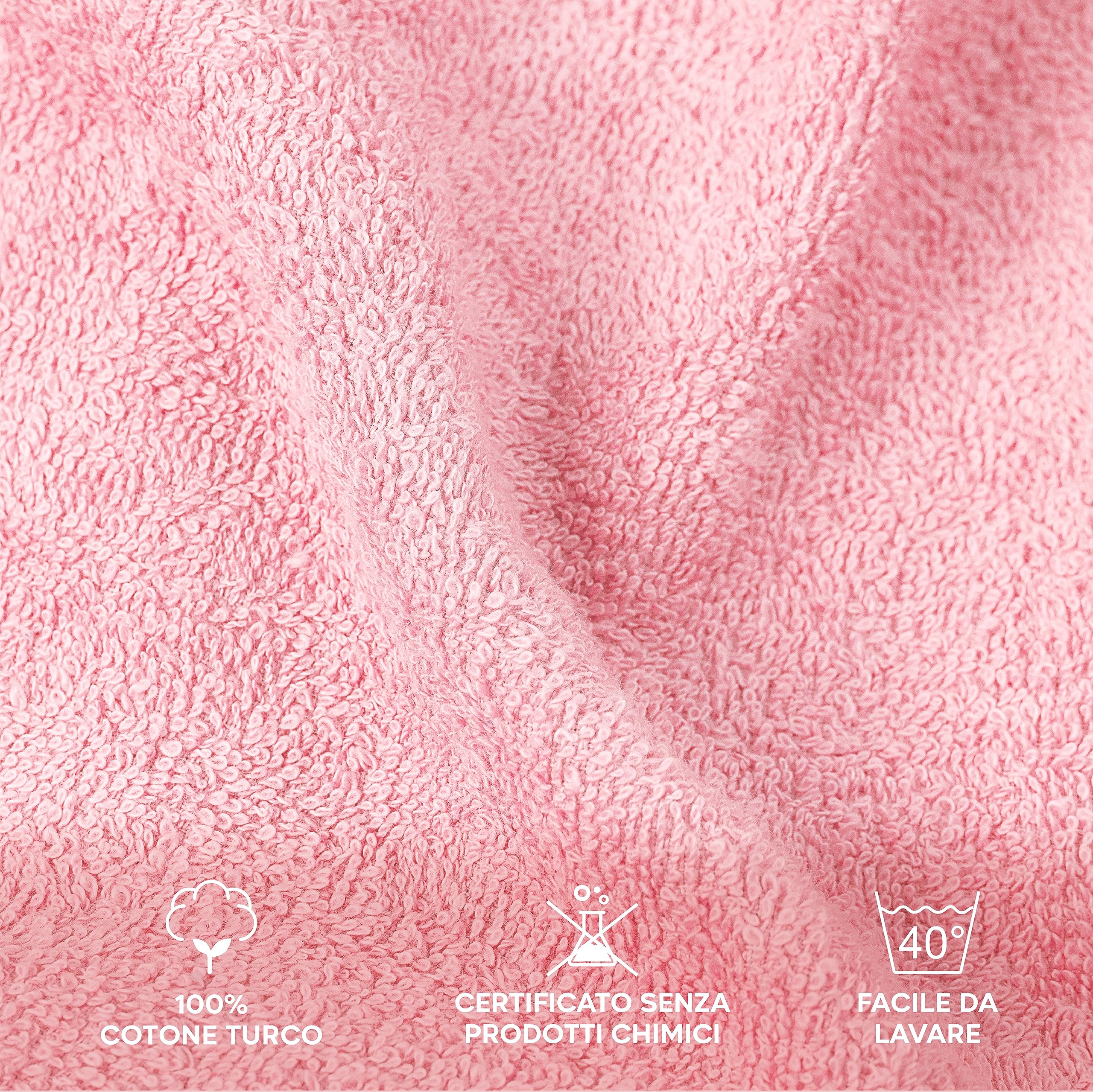 Twinzen Accappatoio Bambino Adolescenti con Cappuccio, 100% Cotone OekoTex, Accappatoio Ragazzo Ragazza - Tessuto Spugna Accappatoio da Bagno Ultra Morbido e Assorbente