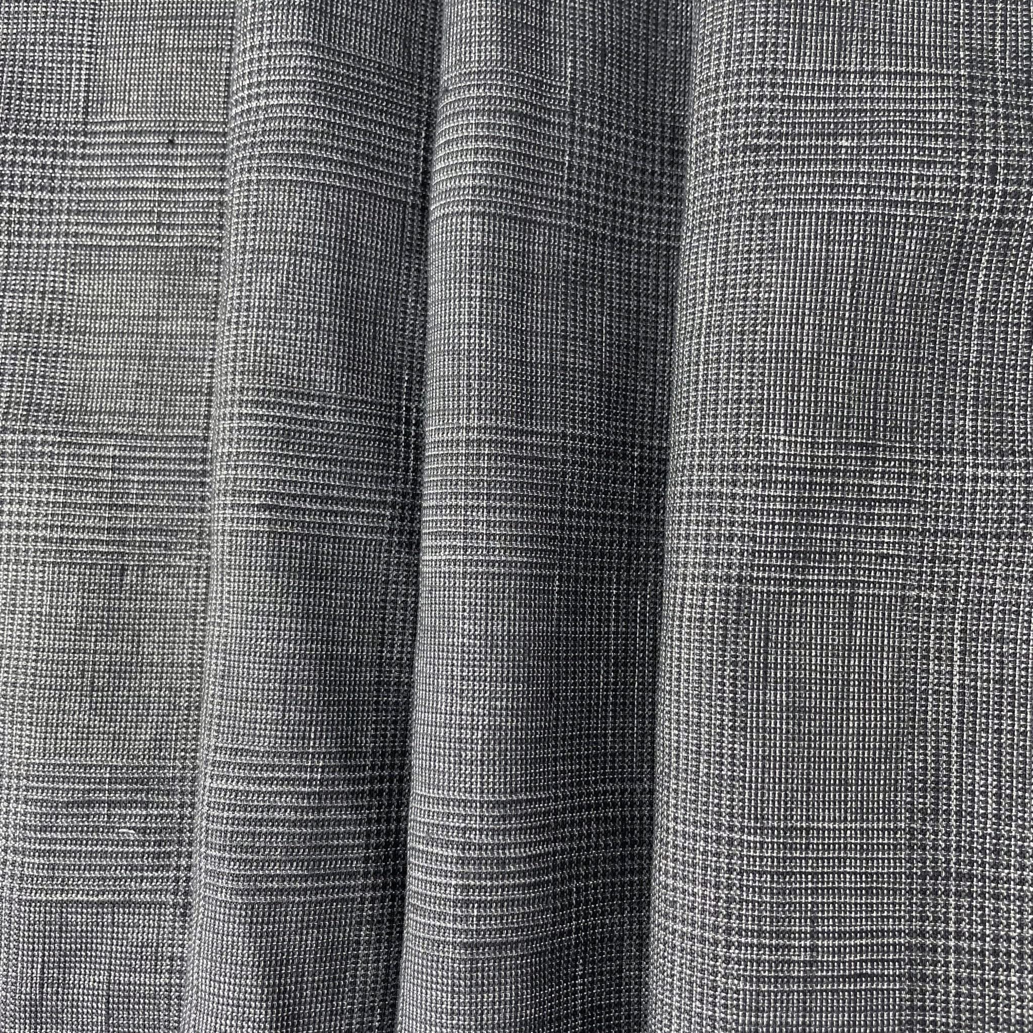Amazon.com: Grey Linen Blend Glossy Fabric | Soft and Durable Linen Textile  - Versatile Material for Sewing and Home Decor
