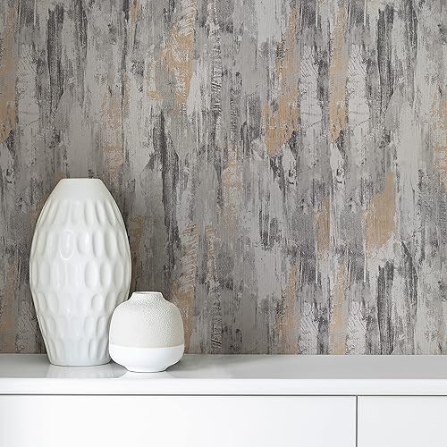 CRE8TIVE Papel de contacto de hormigón de gran tamaño de 24 x 708 pulgadas, papel tapiz de aspecto de cemento manchado, textura extra gruesa, disponible en Yaxa Colombia