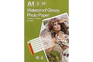 A4 Photo Paper 100 Glossy Sheets