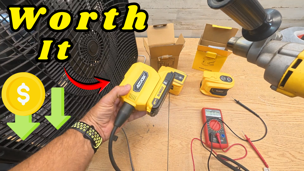 Watch Power Inverter Watch Portable Power Inverters for DeWALT 20V ﹙Testing/Comparison﹚ on ...