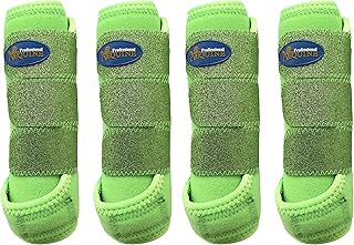 Professional Equine Horse Medium 4-Pack Sports Medicine Splint Boots 4142C