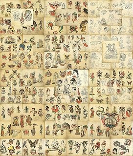 Christian Warlich Traditional, Vintage, Old School Style Tattoo Flash 66...