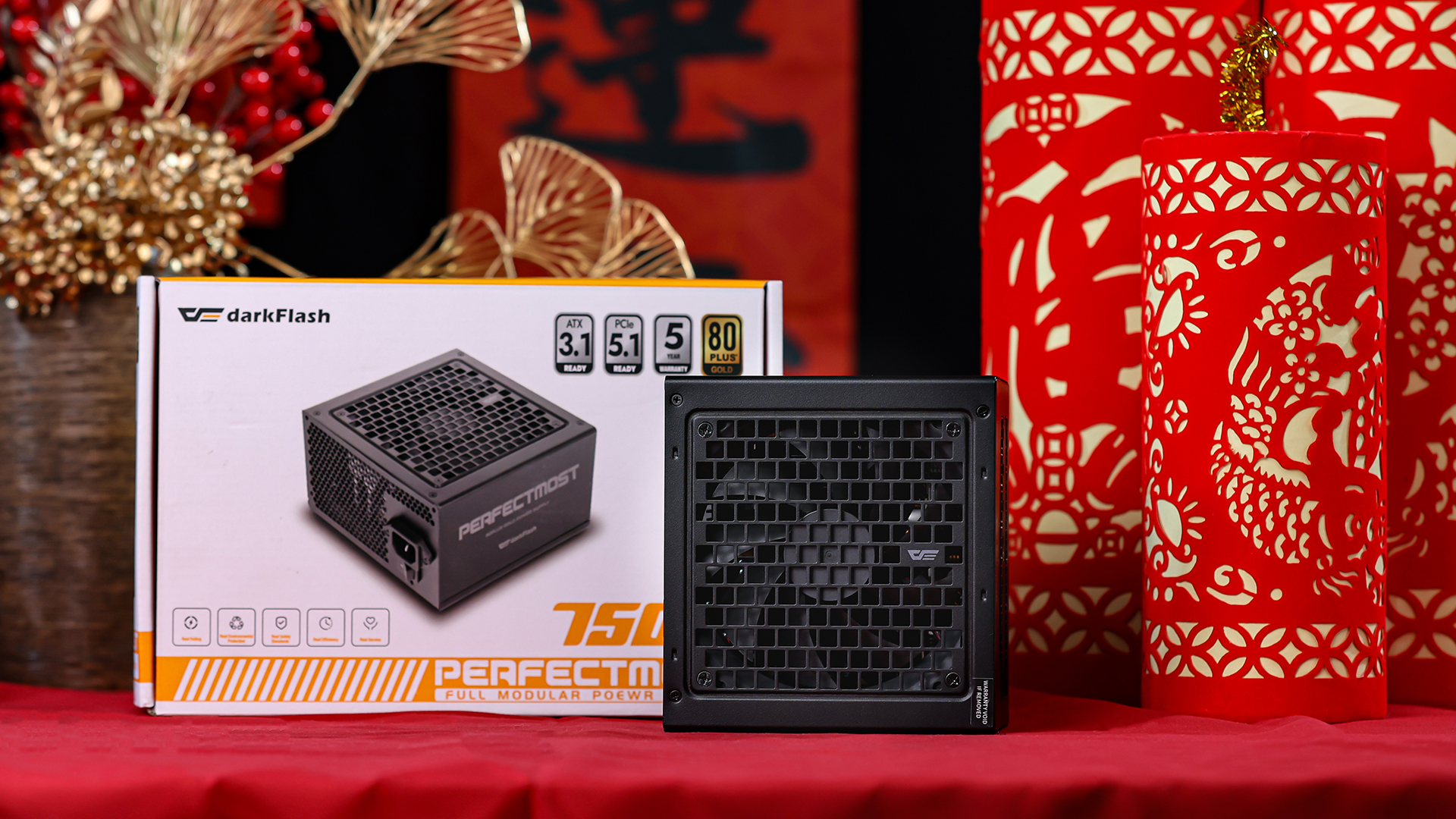 Amazon.com: darkFlash PMT650 650W 80 Plus Gold Fully Modular ATX
