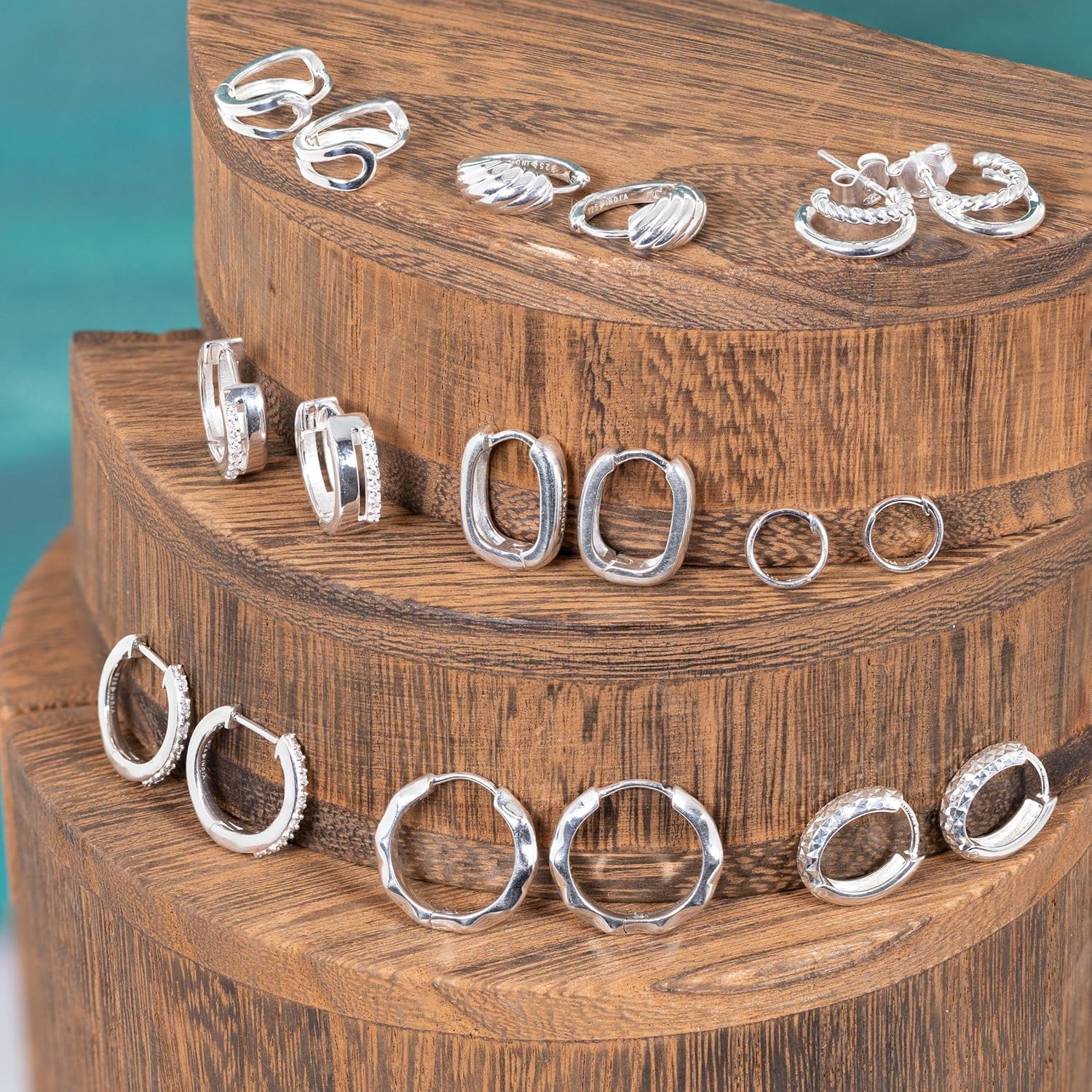 Silpada 'Mini Iconic' Sterling Silver Huggie Hoop Earrings