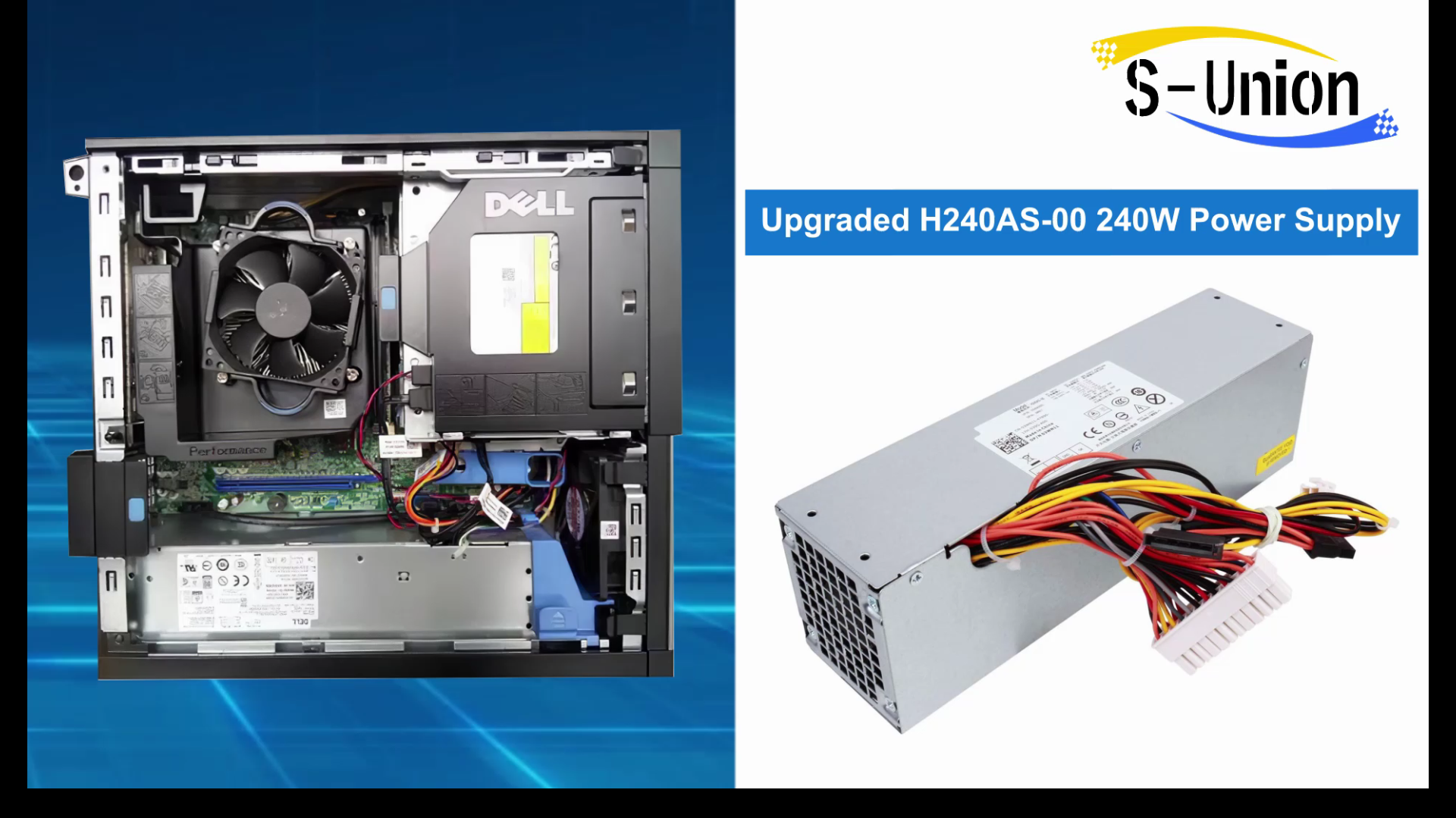 Amazon.com: S-Union Upgraded New 240W Power Supply Unit Compatible