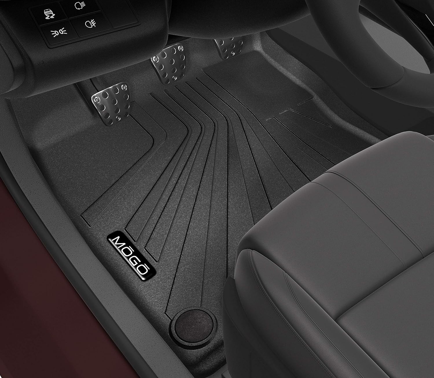 Onе-Dау Sаlе: Uр tо 50% оƒƒ Husky Liners - 70458 MOGO Front & 2nd Seat Floor Liners Fits 2018-19 Tesla 3