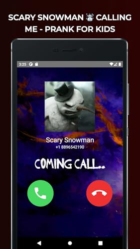SCARY SNOWMAN CALLING ME - Fake Voice Game Calls & Fake Chat Simulator ID PRO 2023 - PRANK FOR KIDS