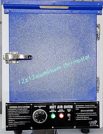 Hot Air Oven 28 Litres Aluminium Chamber (12x12x12 Inch) SUNLINE