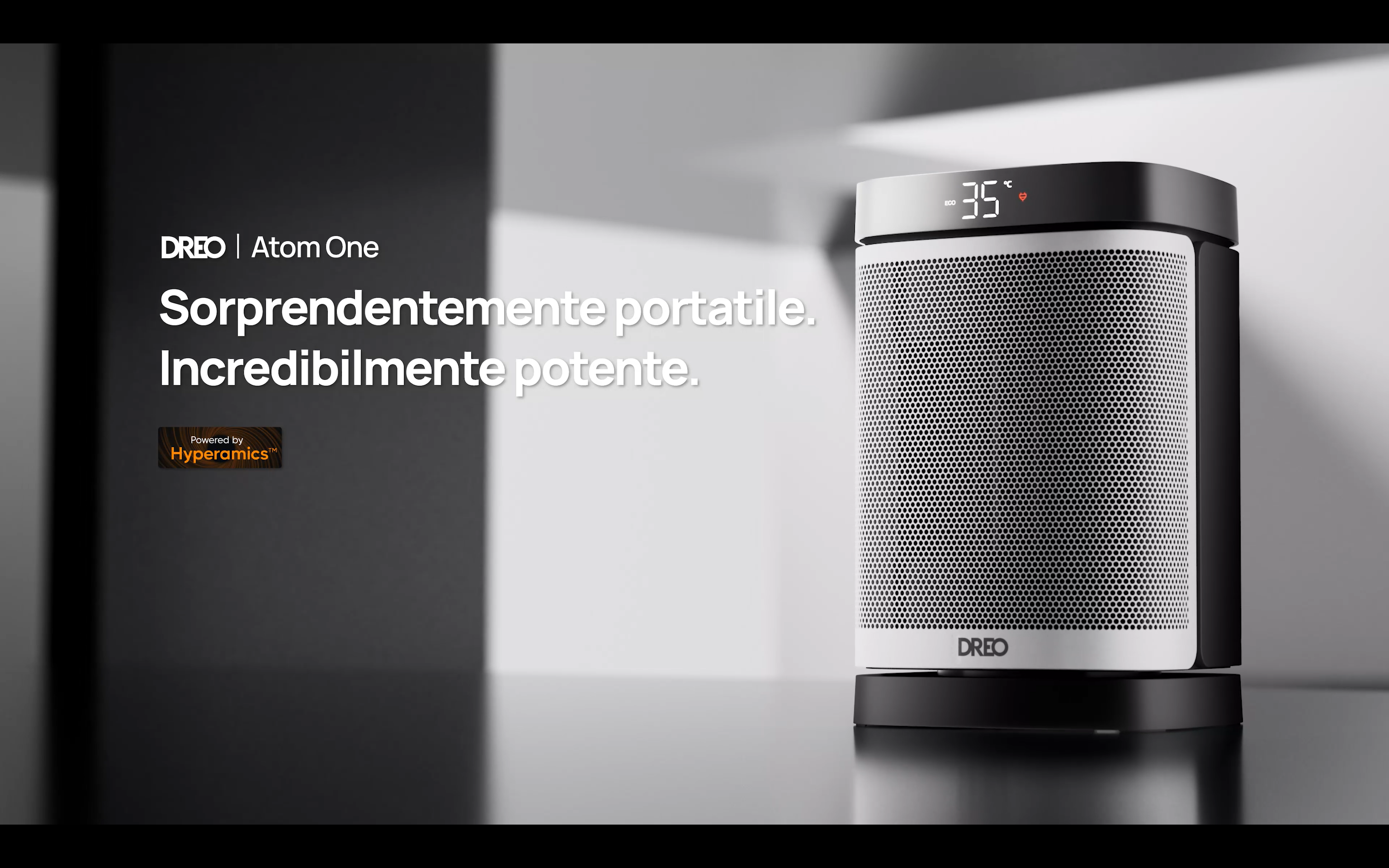 Dreo Termoventilatore, Riscaldatore elettrico in ceramica a riscaldamento rapido, 1800 W, con termostato, telecomando, protezione da surriscaldamento | Leroy Merlin
